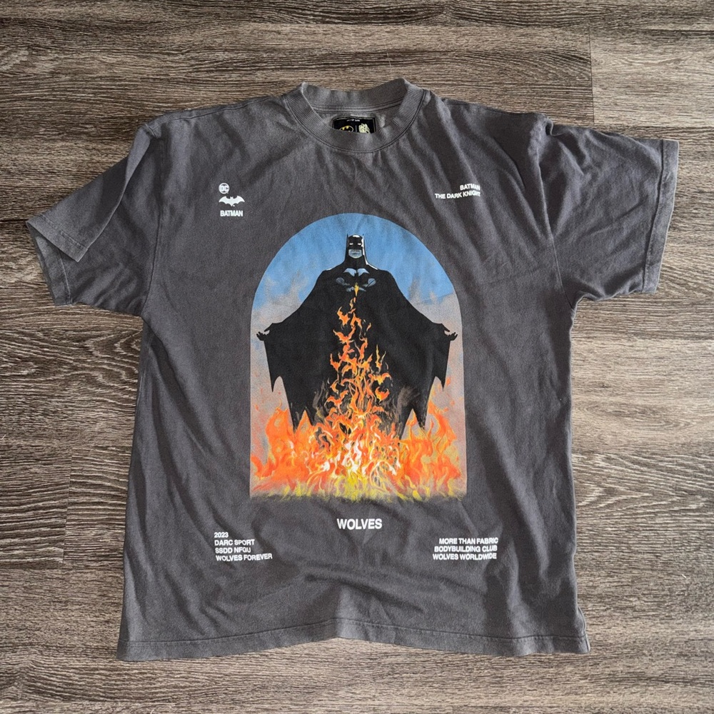 Darc Sport Batman Oversized Gym Tee size Medium